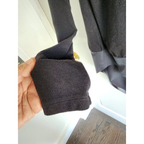 Smash + Tess All-Season Long Sleeve Bodysuit Sz M Black Casual Loungewear - Picture 2 of 7